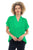 Blusa solapas verde