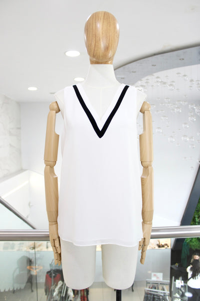 Blusa blanca v