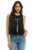 Blusa negra lazo