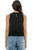 Blusa negra lazo