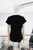 T-shirt negra Fendi