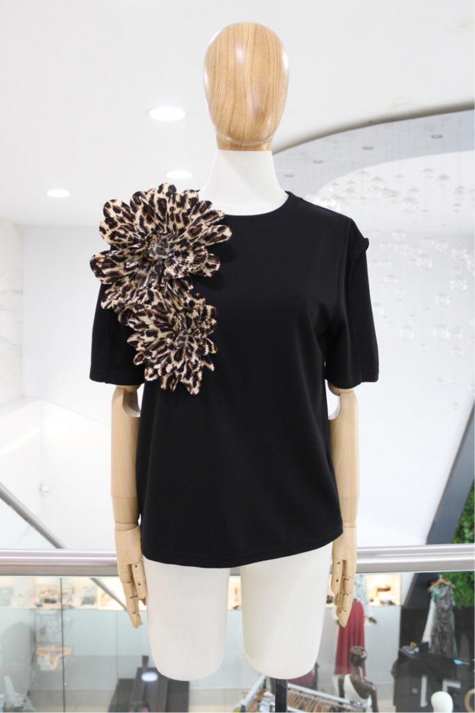 T-shirt flor cheetah