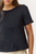 Playera negra trenza