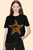 T-shirt negra estrella