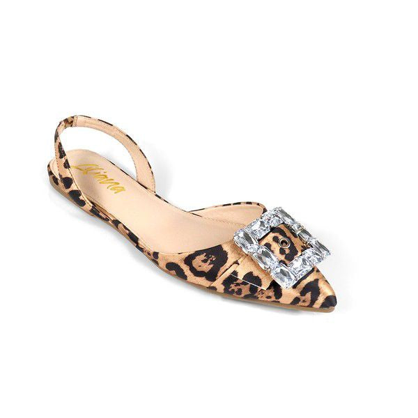 Flats pointy leopardo