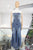 Vestido denim largo