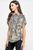 Blusa leopardo bolsillos