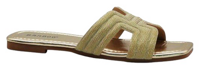 Sandalias doradas 50/30%