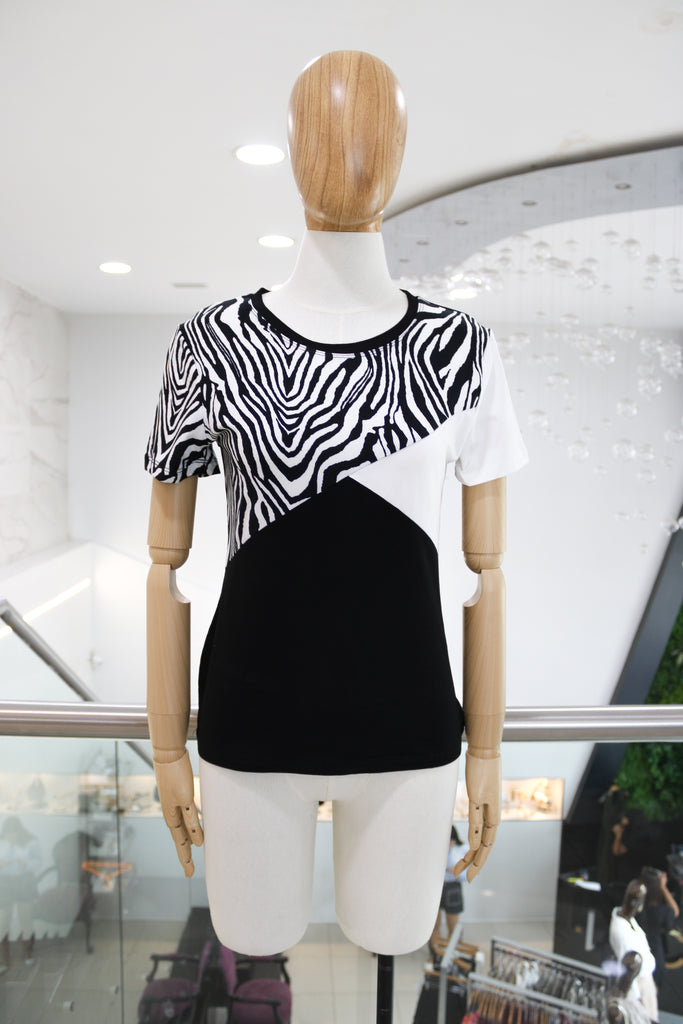 T-shirt zebra mix