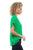 Blusa solapas verde