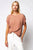 Blusa fluida beige