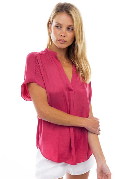 Blusa fucsia