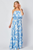 Vestido babyblue floral