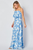 Vestido babyblue floral