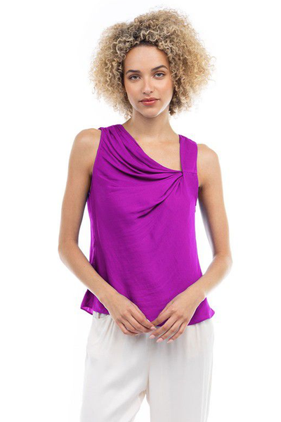 Blusa magenta