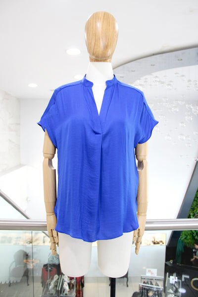 Blusa mao azul royal