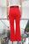 Pantalón rojo cinturón 30/15%