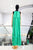 Vestido largo verde