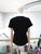 T-shirt negra parís