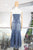 Vestido denim largo