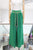 Pantalón lino verde