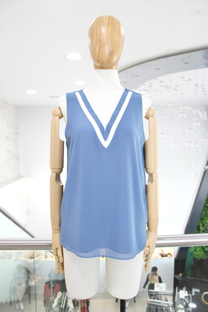 Blusa azul V