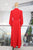 Vestido camisero rojo